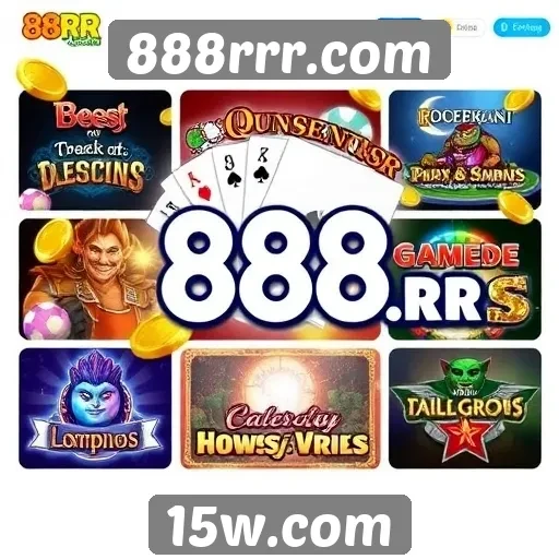 Diversidade de jogos disponíveis em 888rrr.com